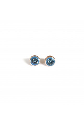 Smarties Denim Blue earrings